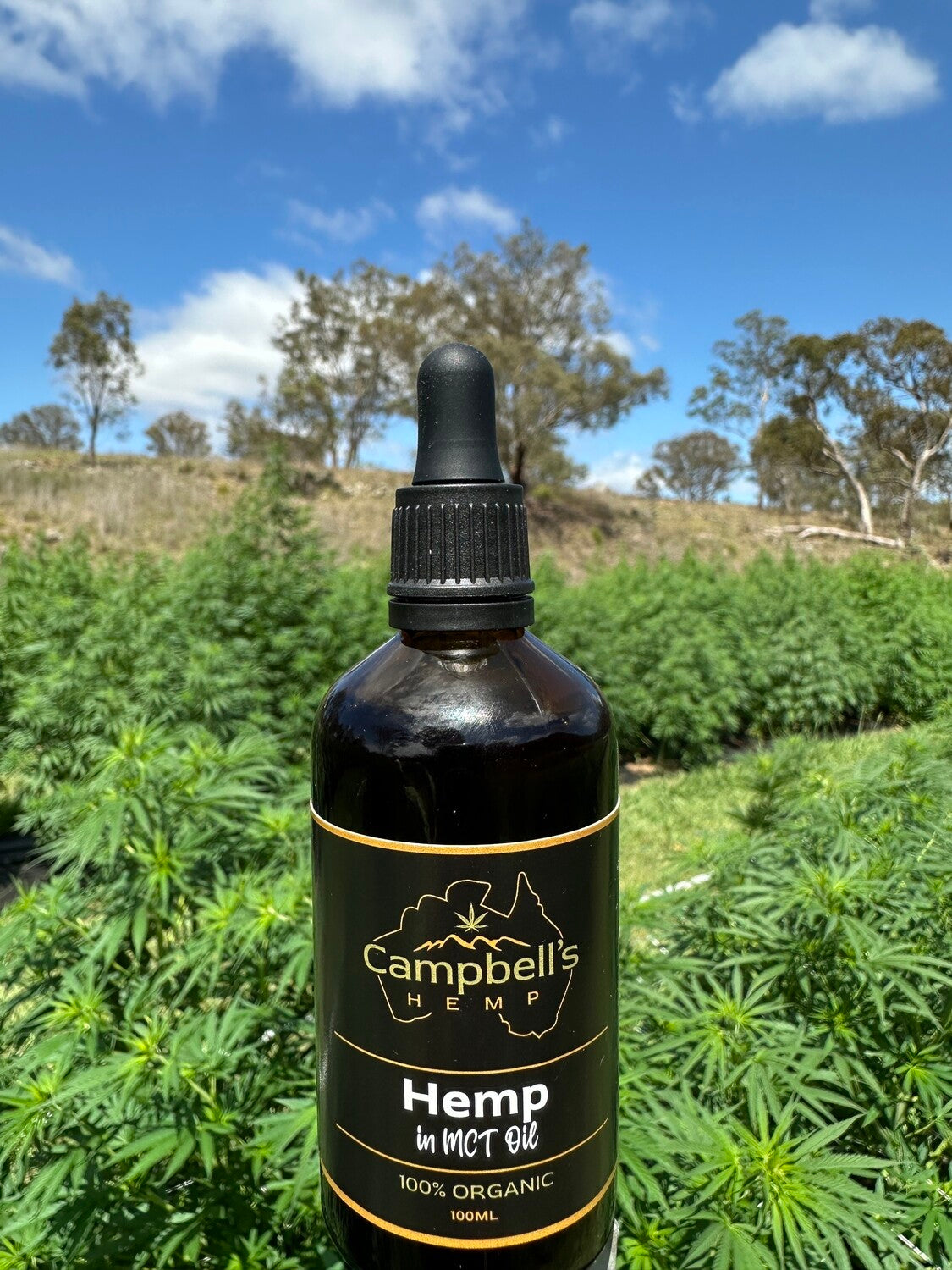 50ml CBD hemp oil for stress and sleep – organic and Australian-made
