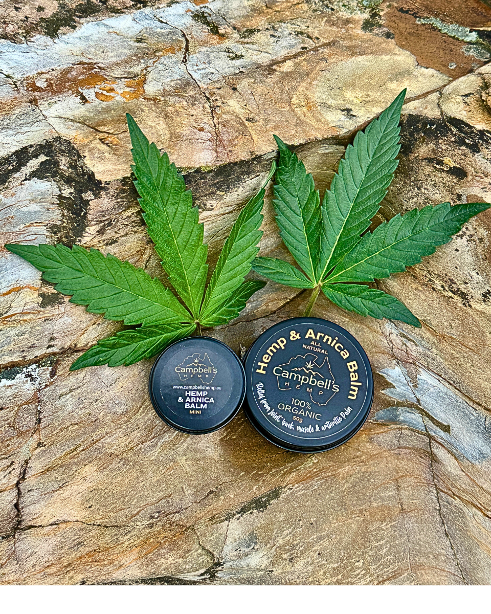 Hemp & Arnica Balm for Joints/muscle pain relief
