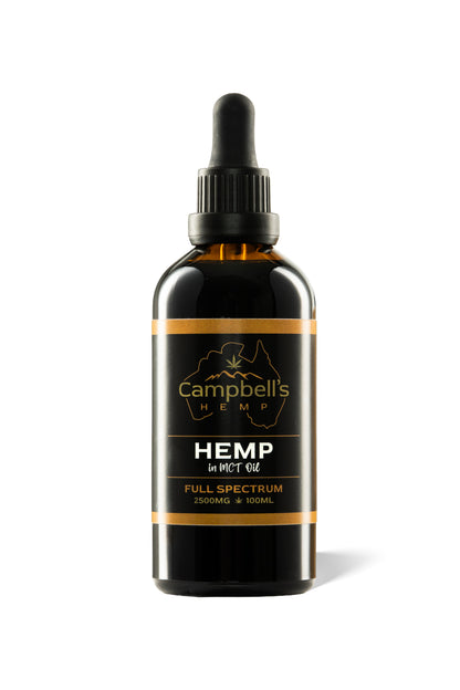 Full Spectrum  premium Hemp Oil in MCT Oil