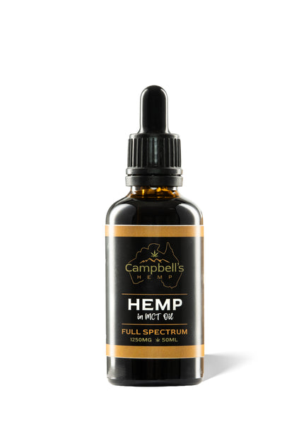 Full Spectrum  premium Hemp Oil in MCT Oil