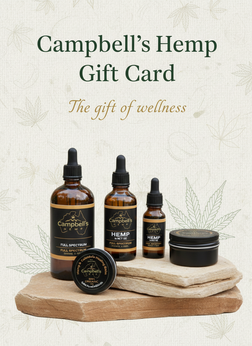 Campbell's Hemp Gift Card - The gift of wellness